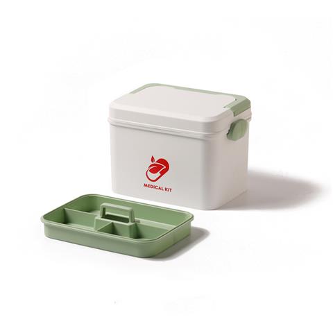 Custom Logo Wholesale Empty Travel Plastic Storage Container Box Portable First Aid Kit Box With Tray